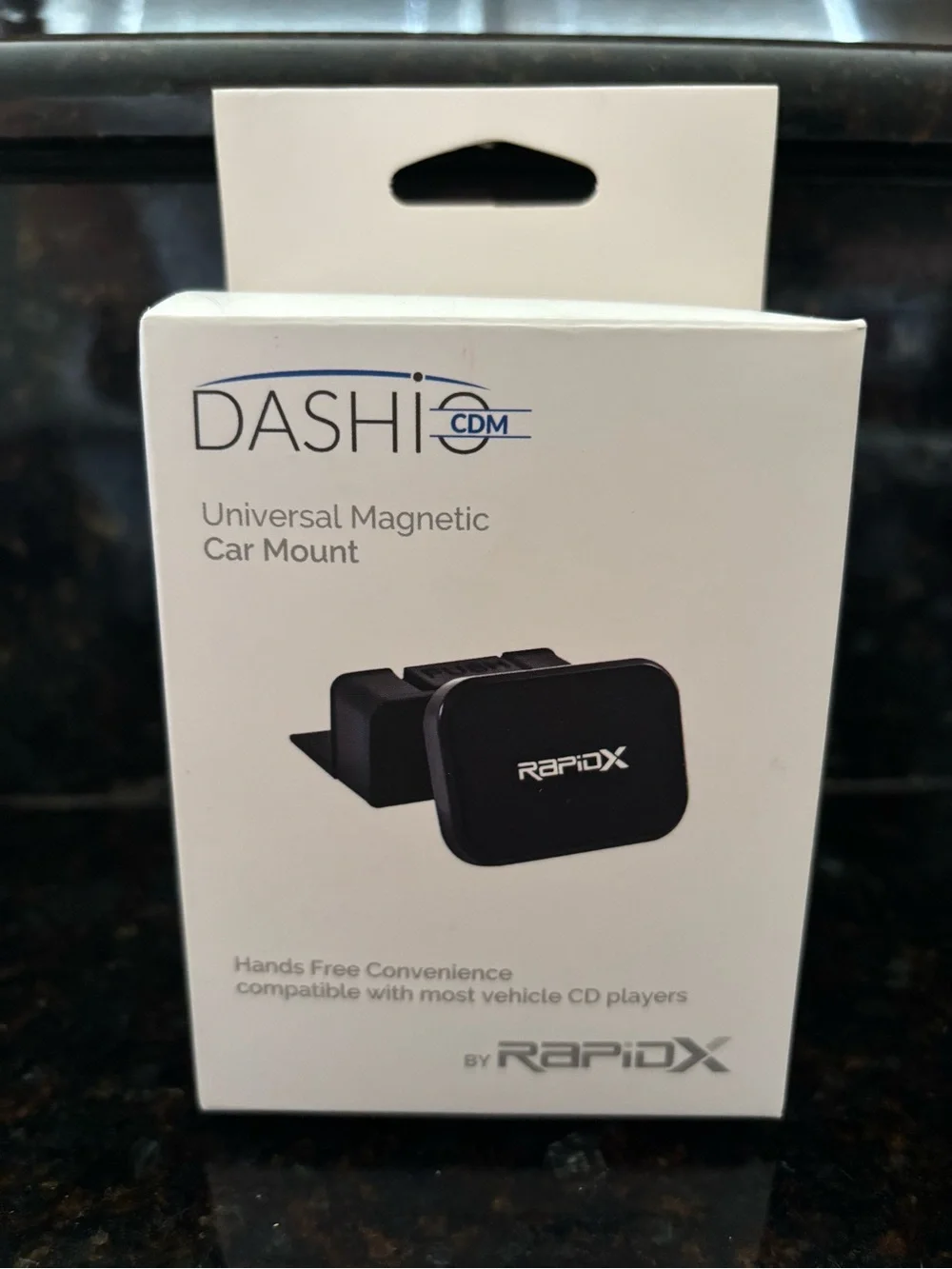 DASH CDM Universal Magnetic Car Mount by RAPIDX - Black